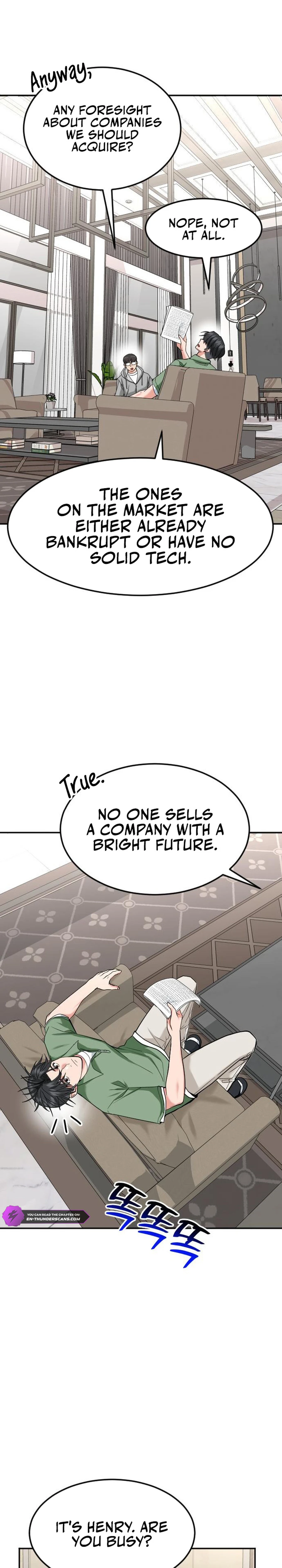 Read The Investor Who Sees the Future Manga Online