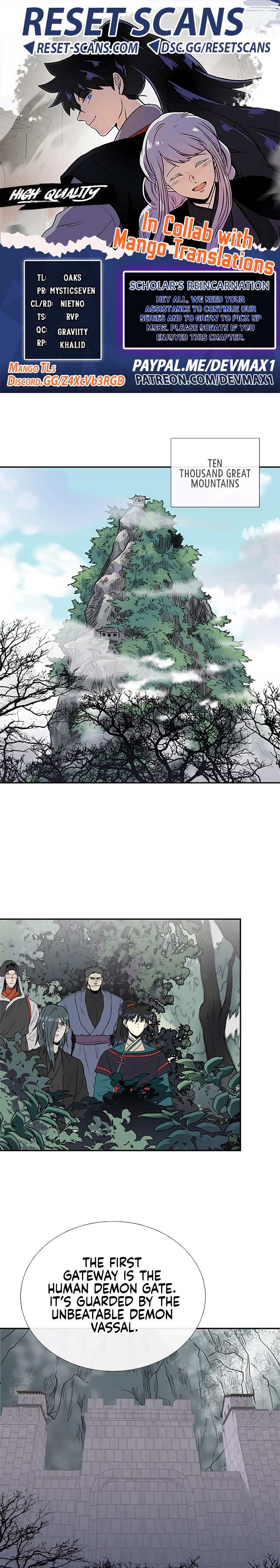 Read The Scholar's Reincarnation Manga Online