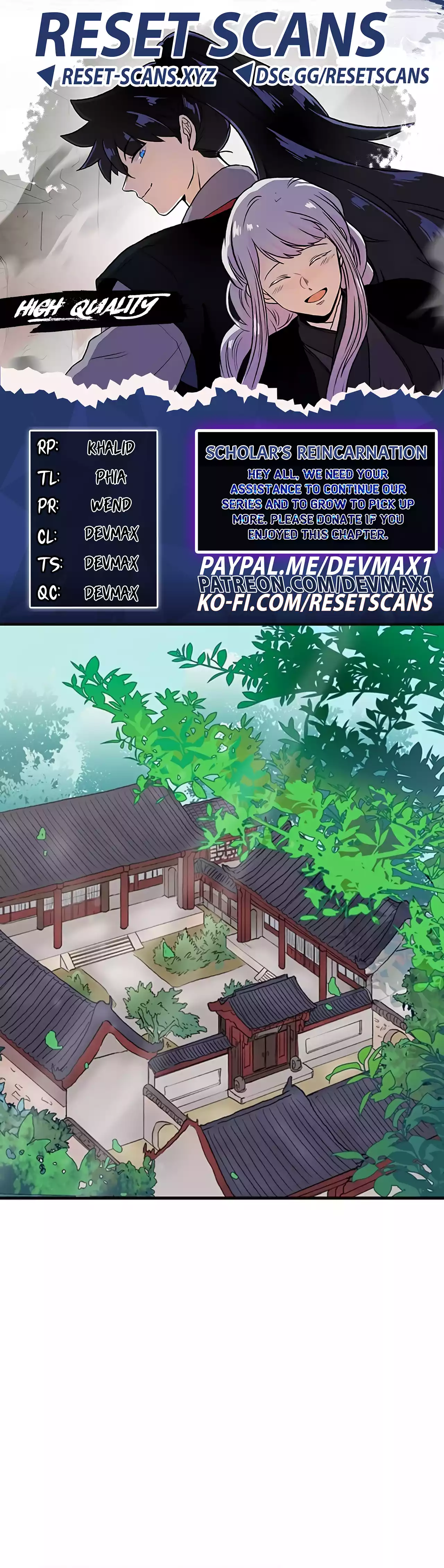 Read The Scholar's Reincarnation Manga Online