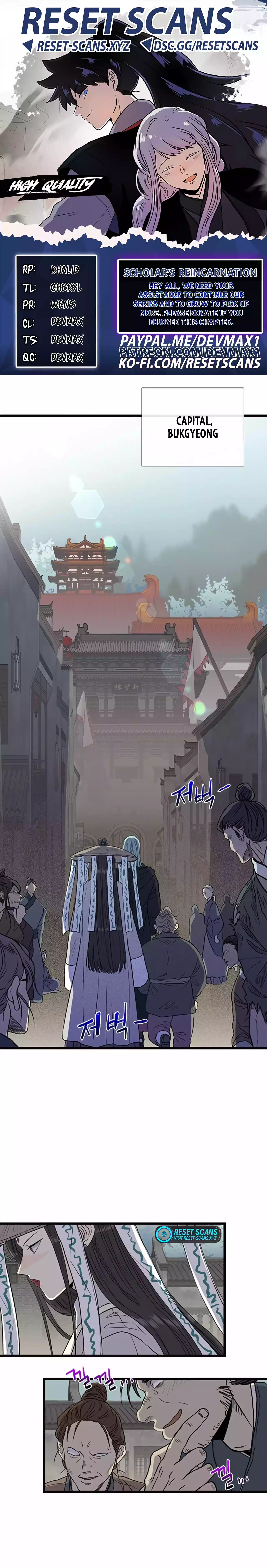 Read The Scholar's Reincarnation Manga Online