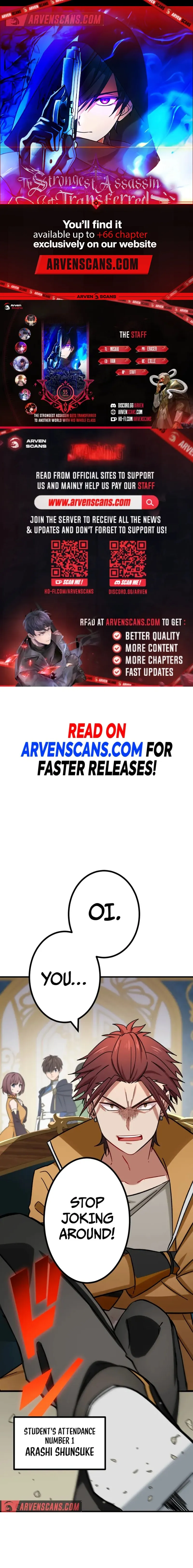 Read The Strongest Assassin Gets Transferred to Another World With His Whole Class Manga Online