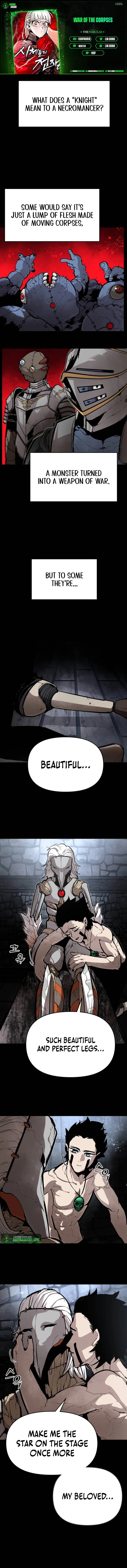 Read The War of Corpses Manga Online