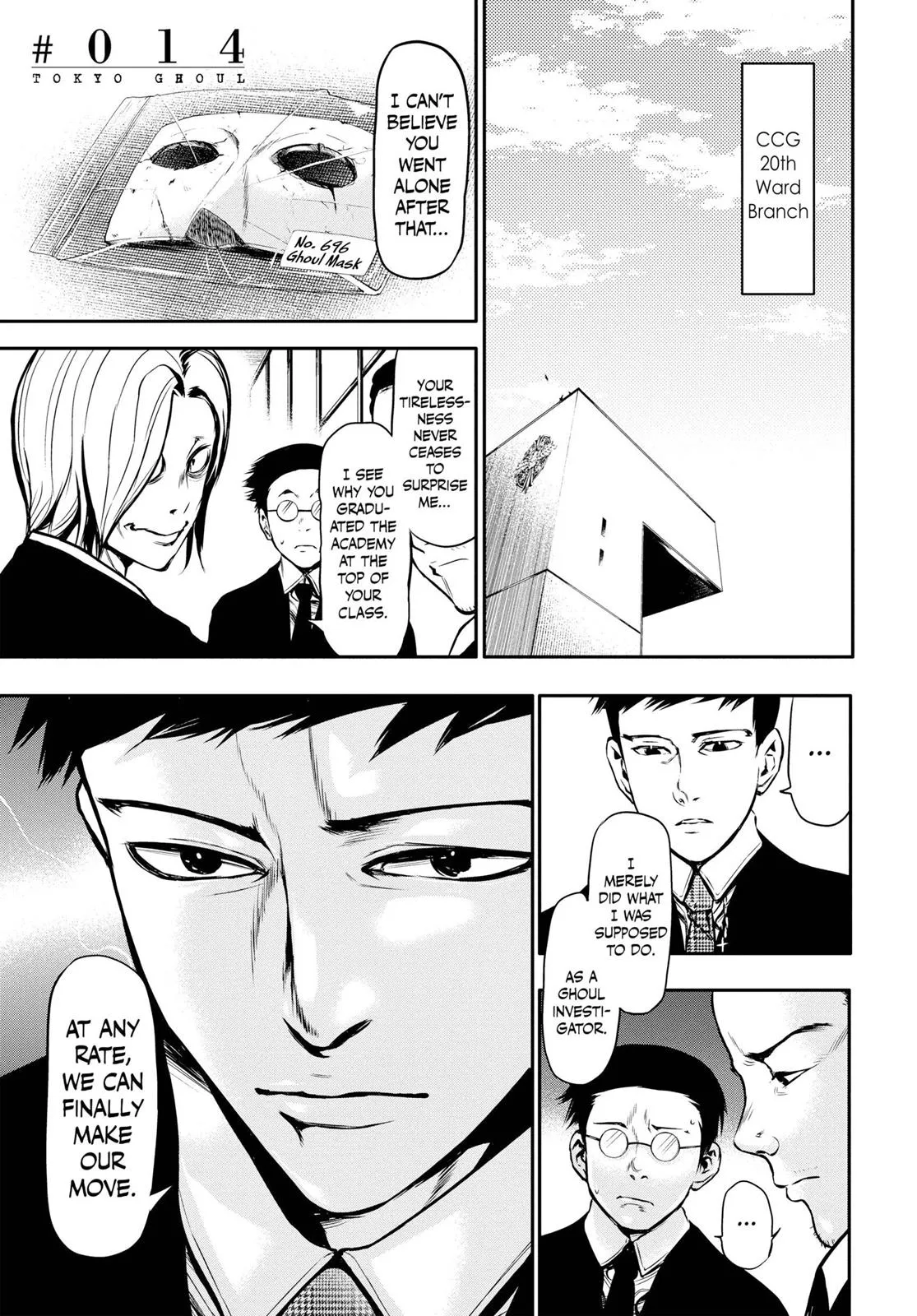 Read Tokyo Ghoul Manga Online