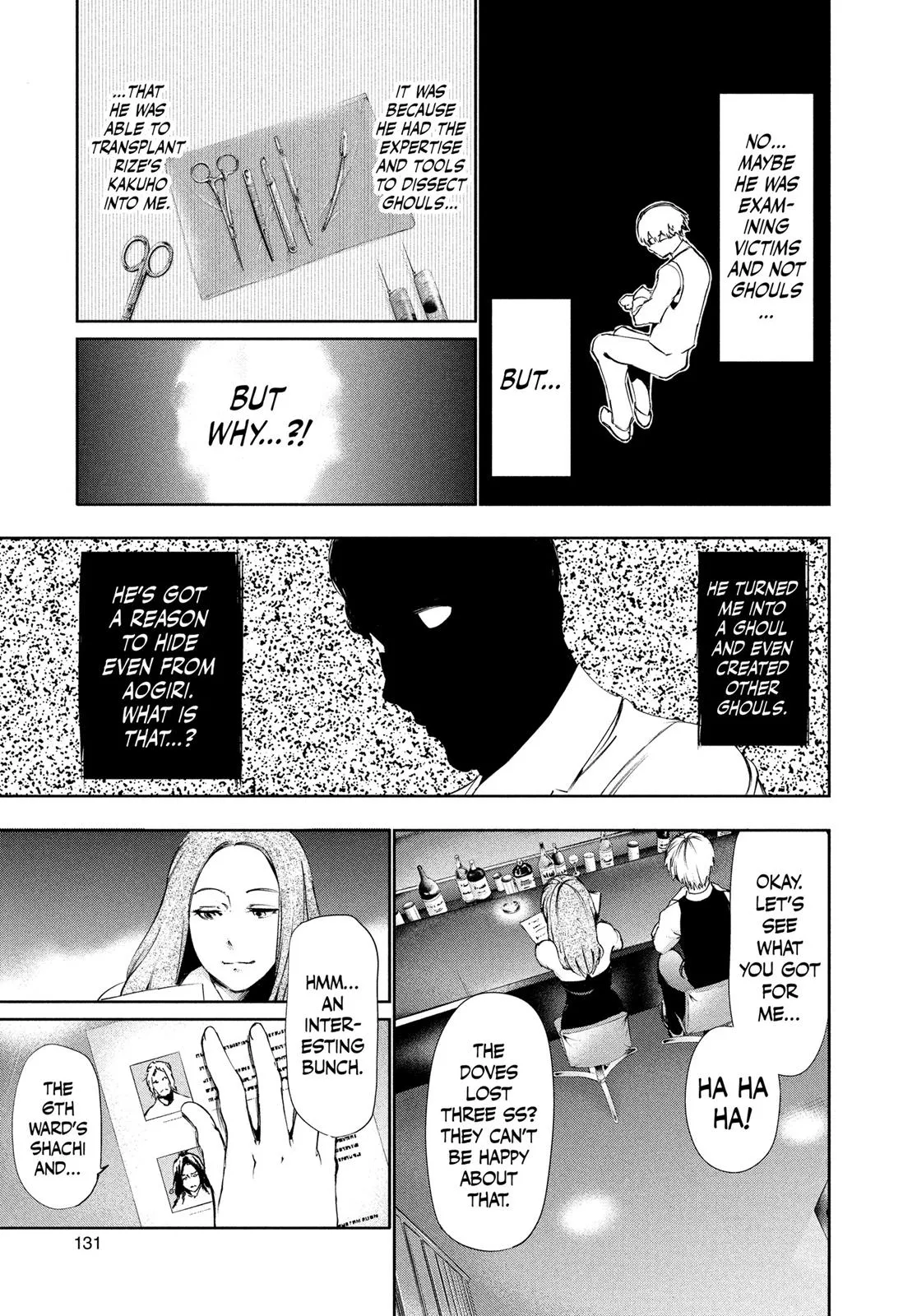 Read Tokyo Ghoul Manga Online