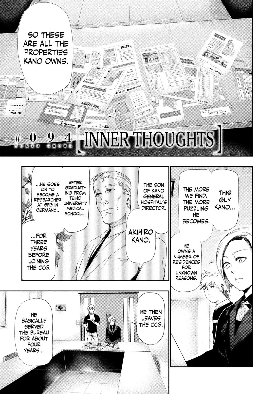 Read Tokyo Ghoul Manga Online