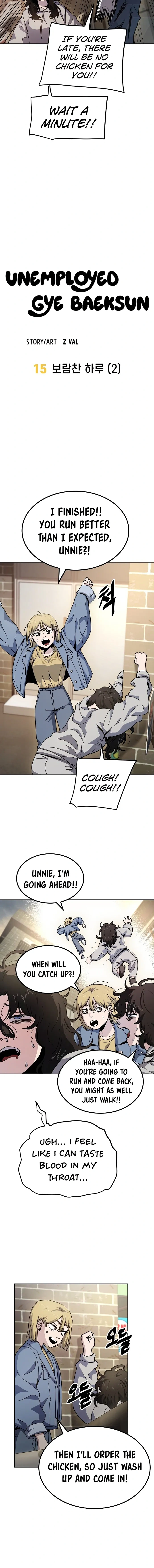 Read Unemployed Gye Baeksun Manga Online