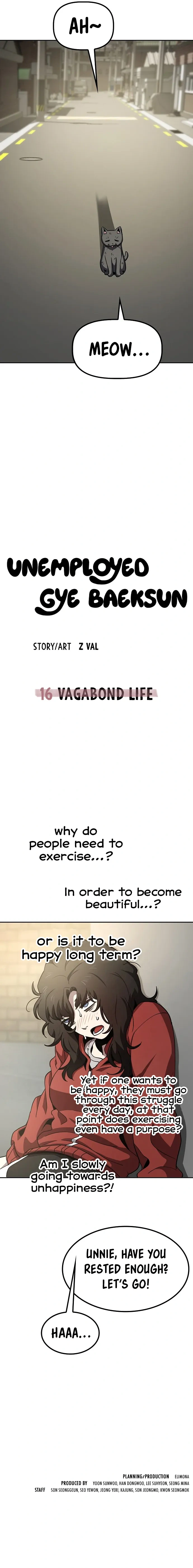 Read Unemployed Gye Baeksun Manga Online