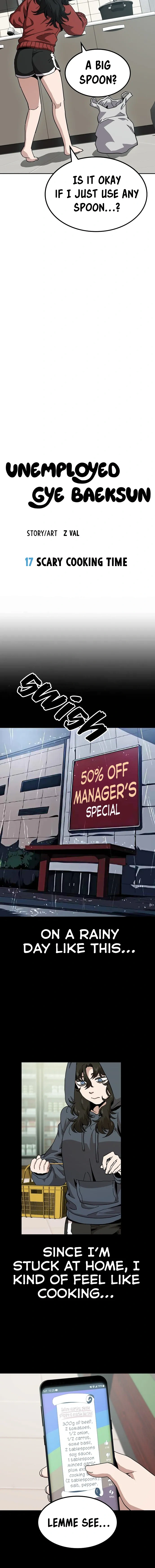 Read Unemployed Gye Baeksun Manga Online