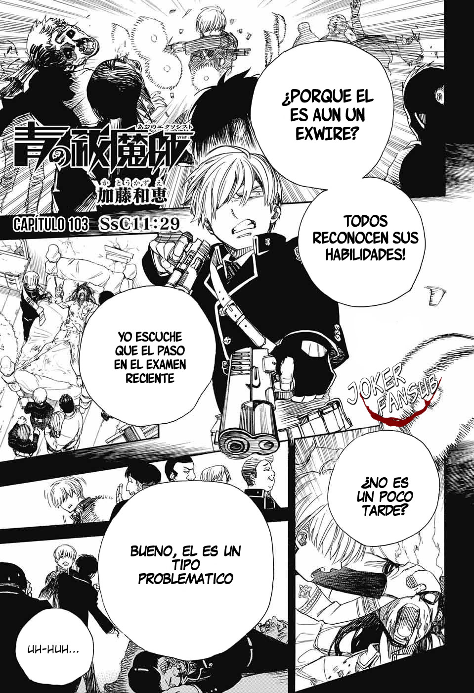 Read Ao no Exorcist es Manga Online
