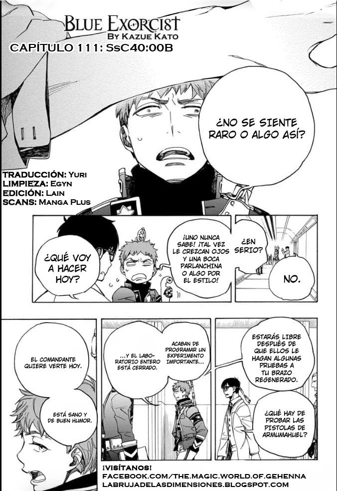 Read Ao no Exorcist es Manga Online