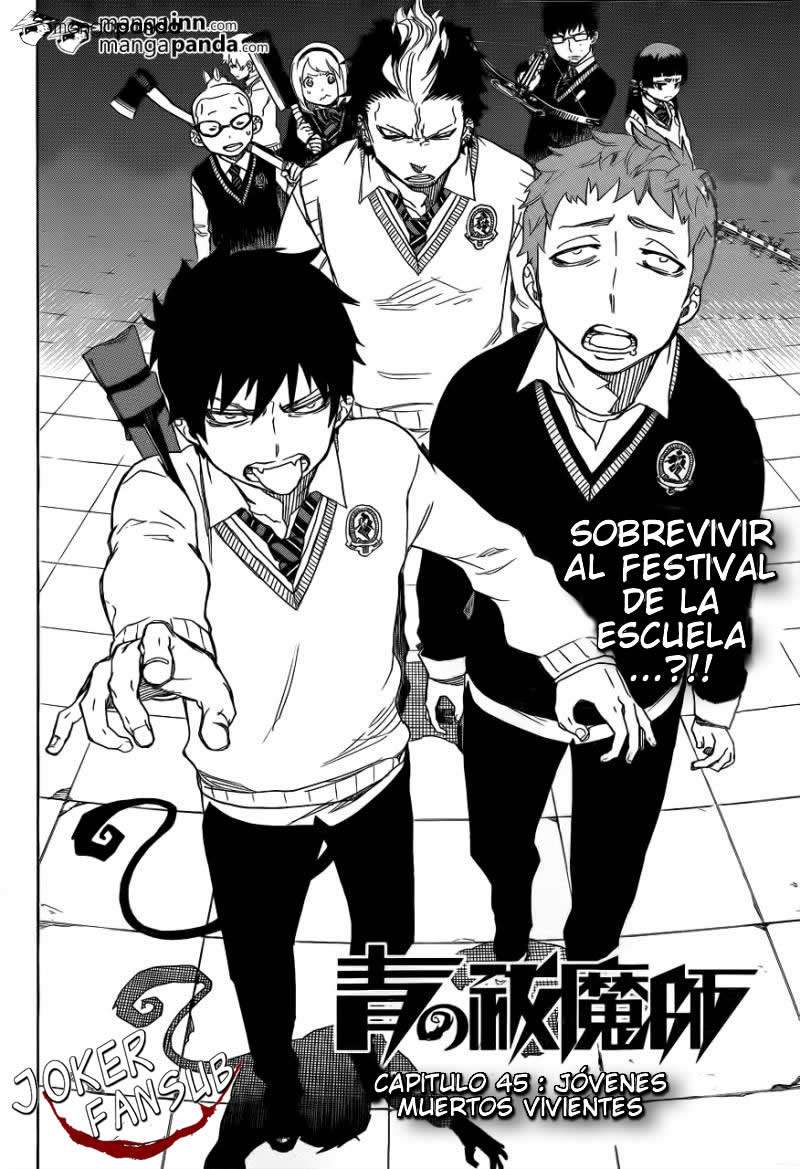 Read Ao no Exorcist es Manga Online