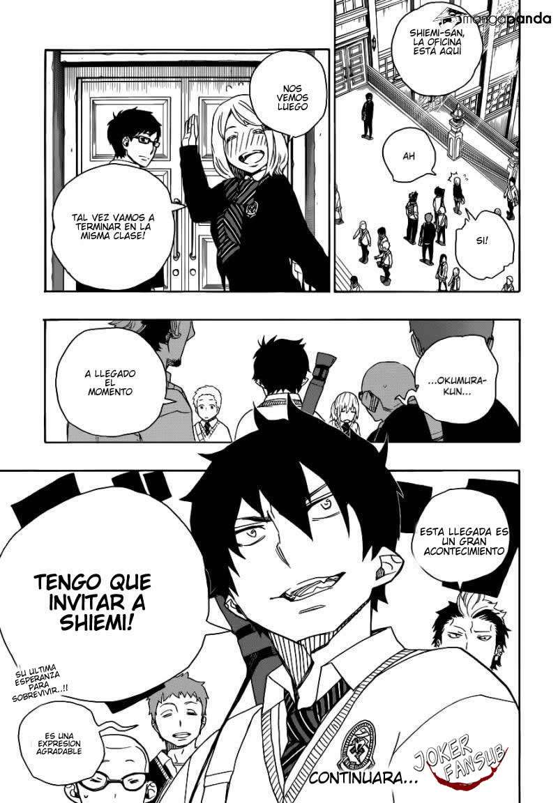 Read Ao no Exorcist es Manga Online