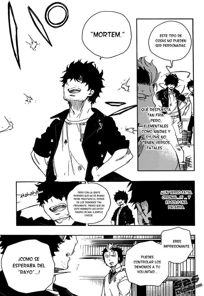 Read Ao no Exorcist es Manga Online