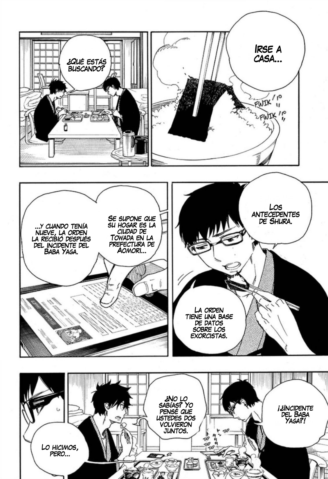 Read Ao no Exorcist es Manga Online