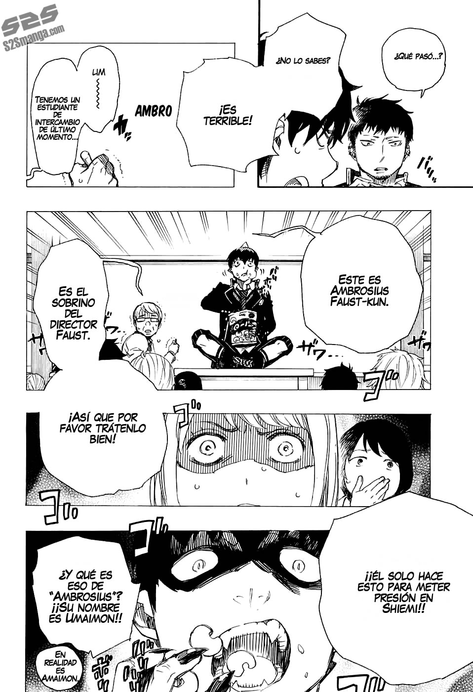 Read Ao no Exorcist es Manga Online