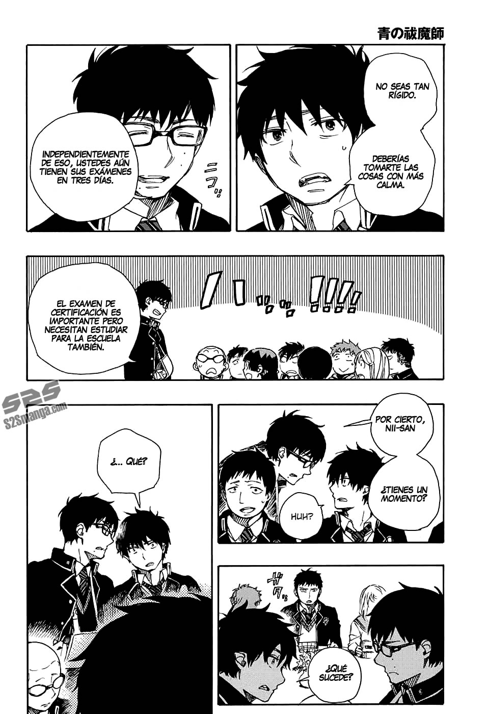 Read Ao no Exorcist es Manga Online