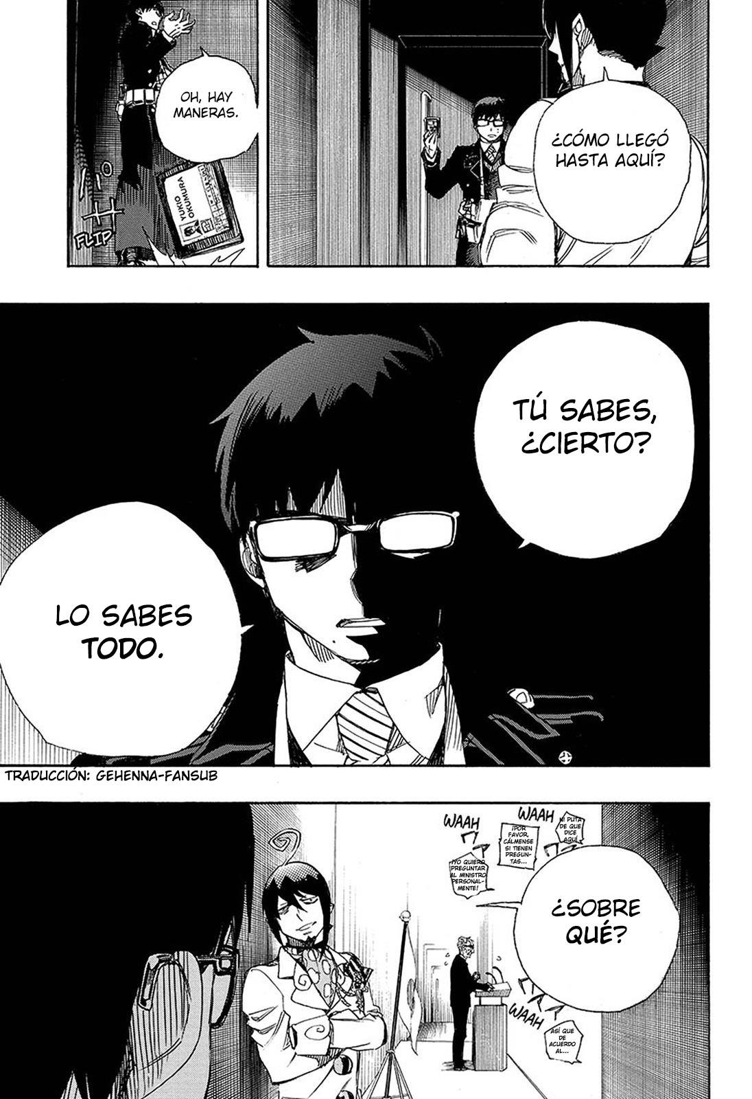 Read Ao no Exorcist es Manga Online