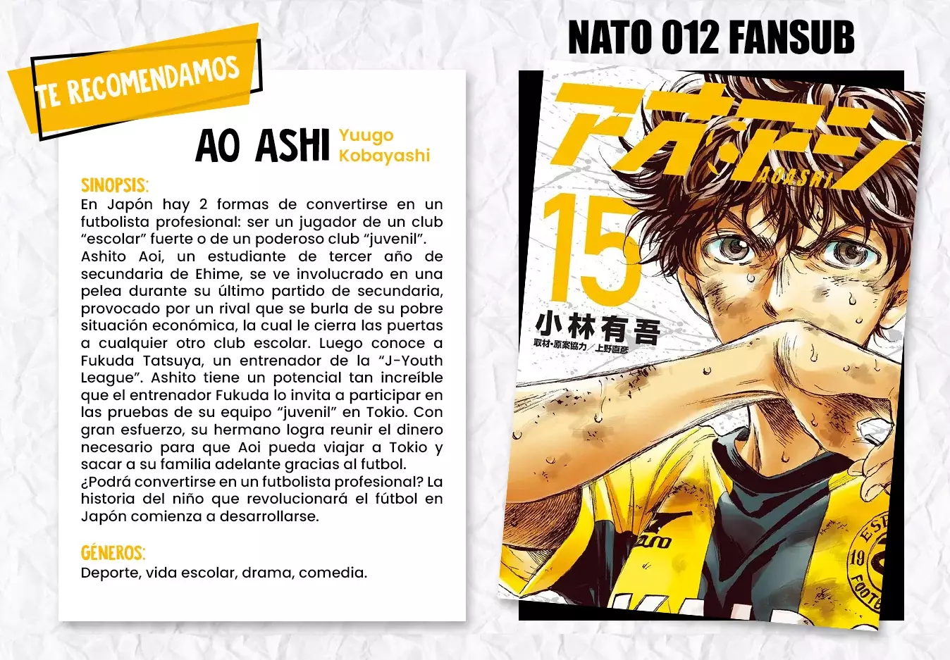 Read Area no Kishi es Manga Online