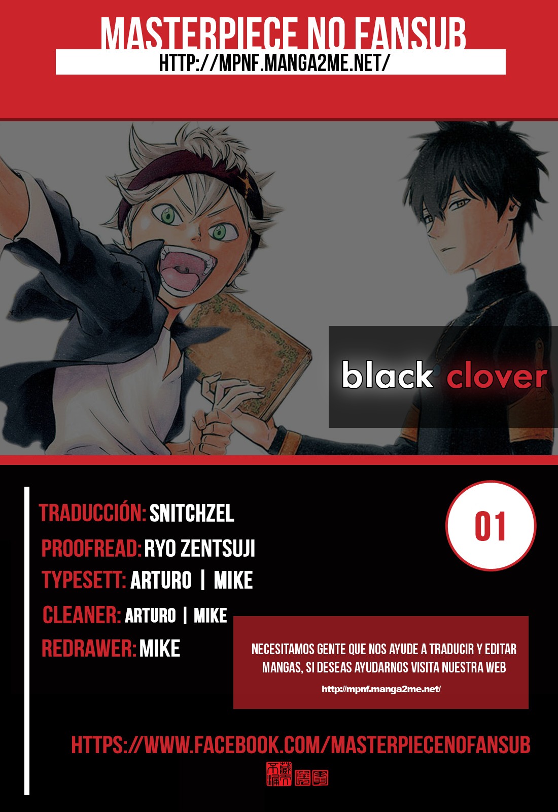 Read Black Clover es Manga Online