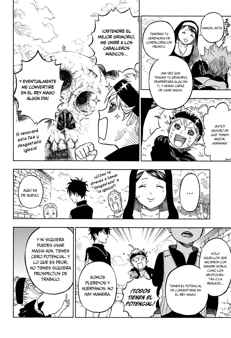 Read Black Clover es Manga Online