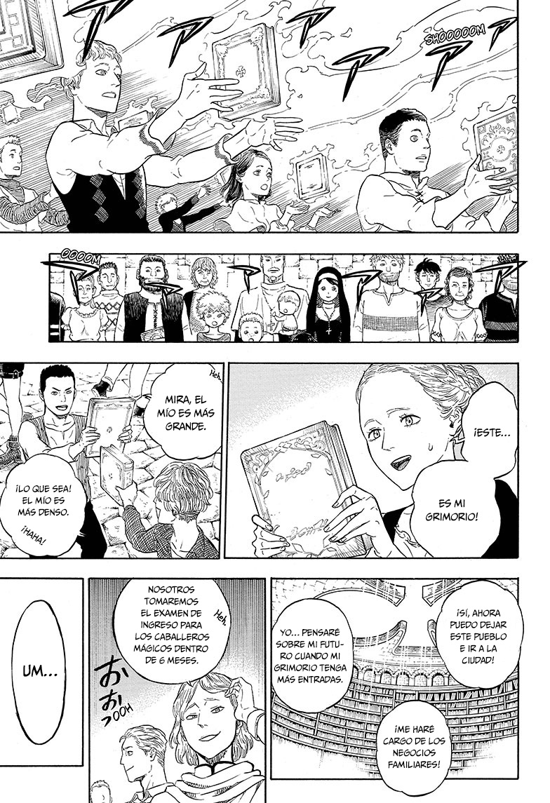 Read Black Clover es Manga Online