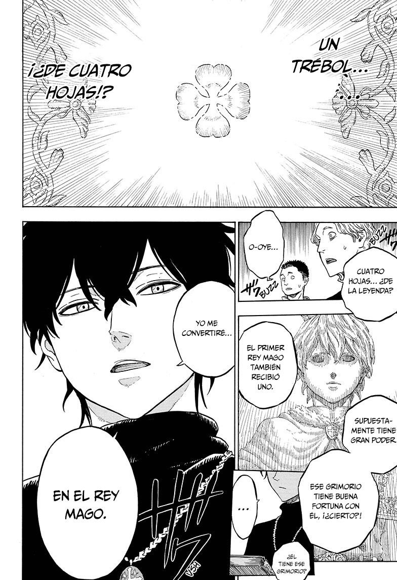 Read Black Clover es Manga Online