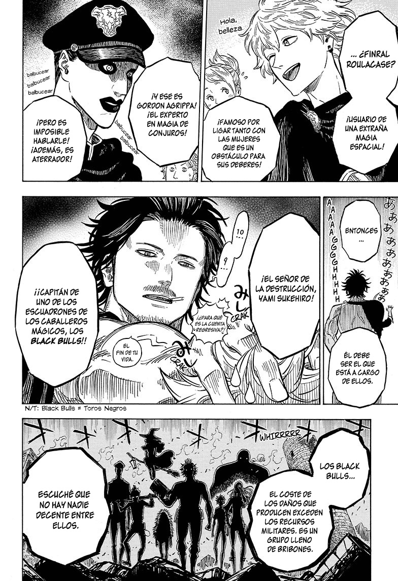 Read Black Clover es Manga Online