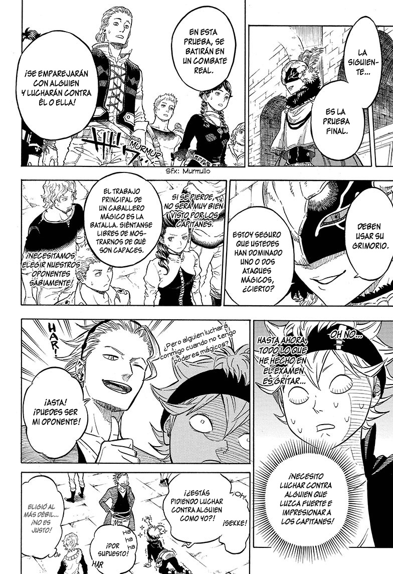 Read Black Clover es Manga Online