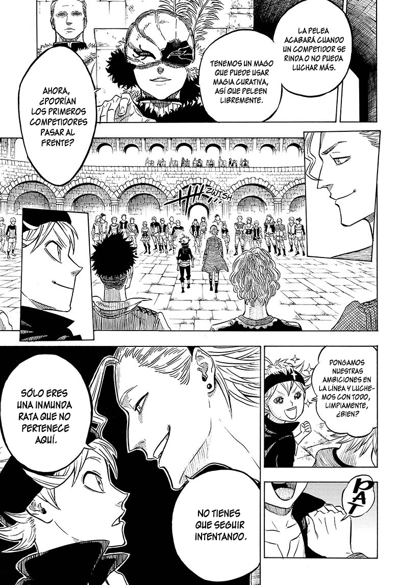 Read Black Clover es Manga Online