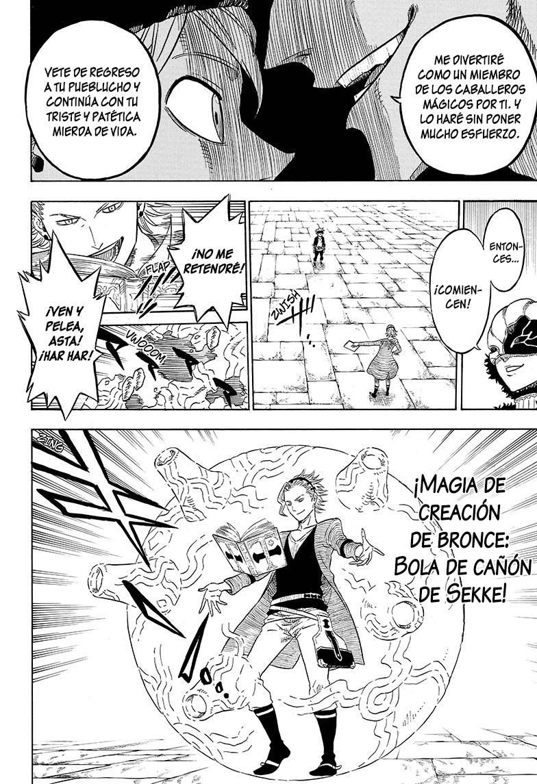 Read Black Clover es Manga Online