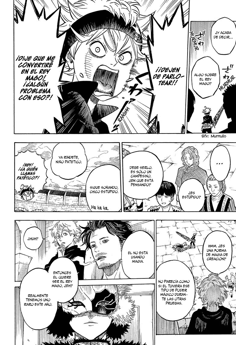 Read Black Clover es Manga Online