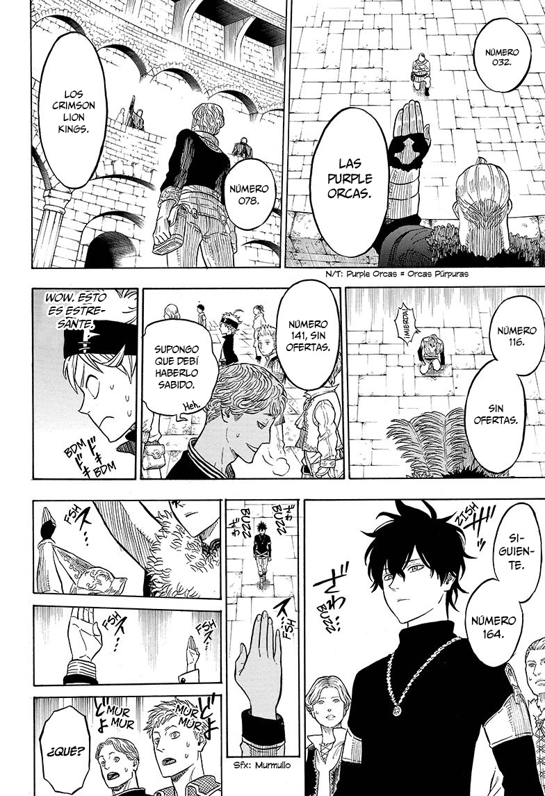 Read Black Clover es Manga Online