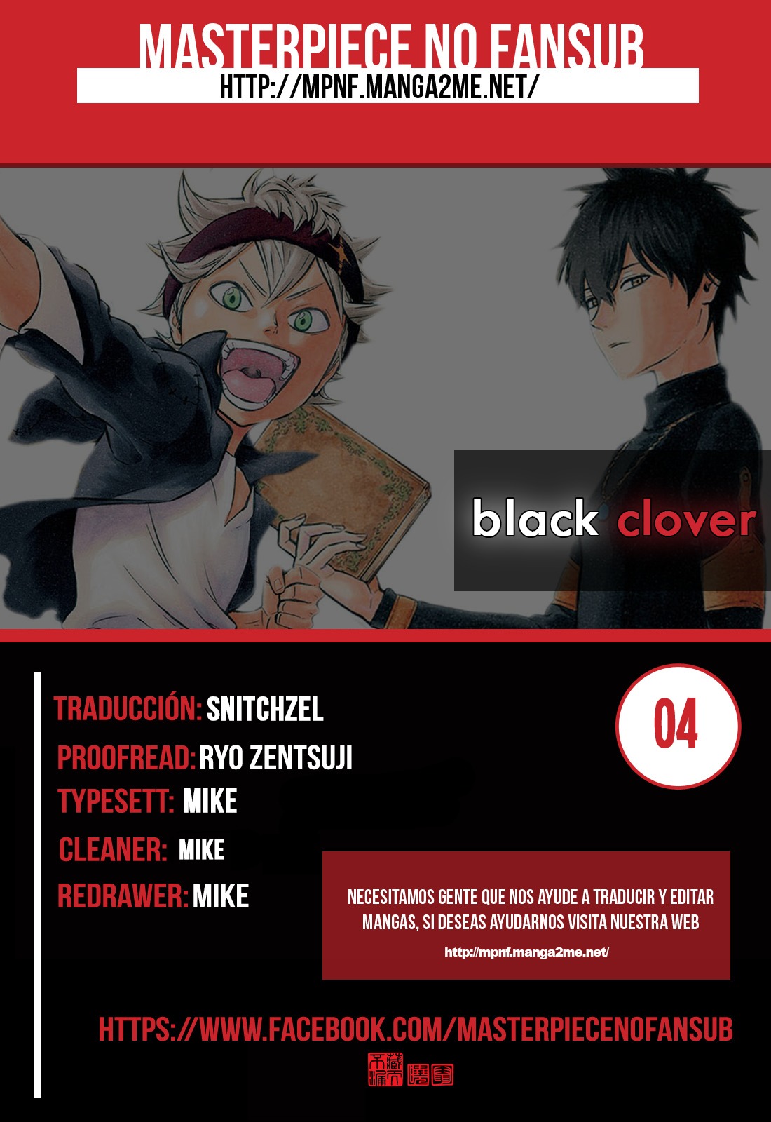 Read Black Clover es Manga Online