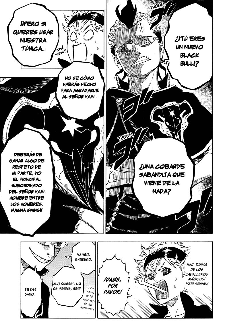 Read Black Clover es Manga Online