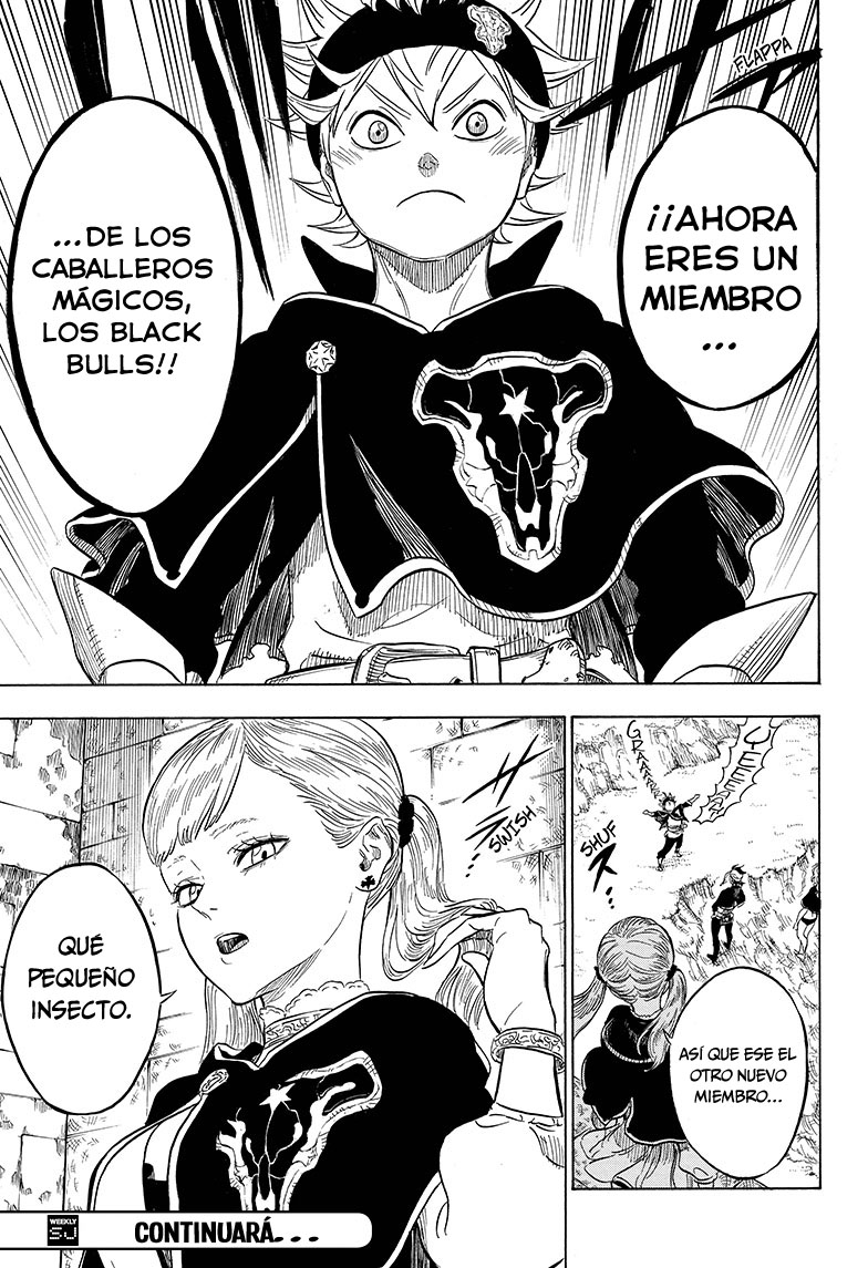 Read Black Clover es Manga Online