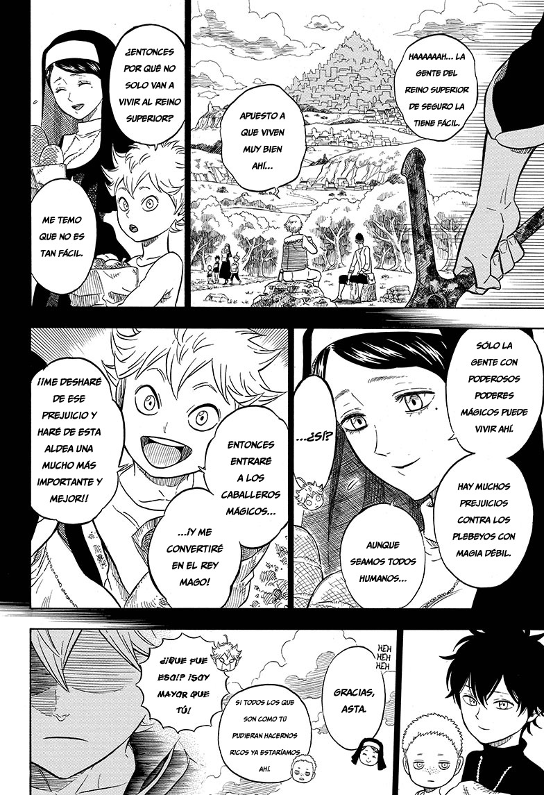 Read Black Clover es Manga Online