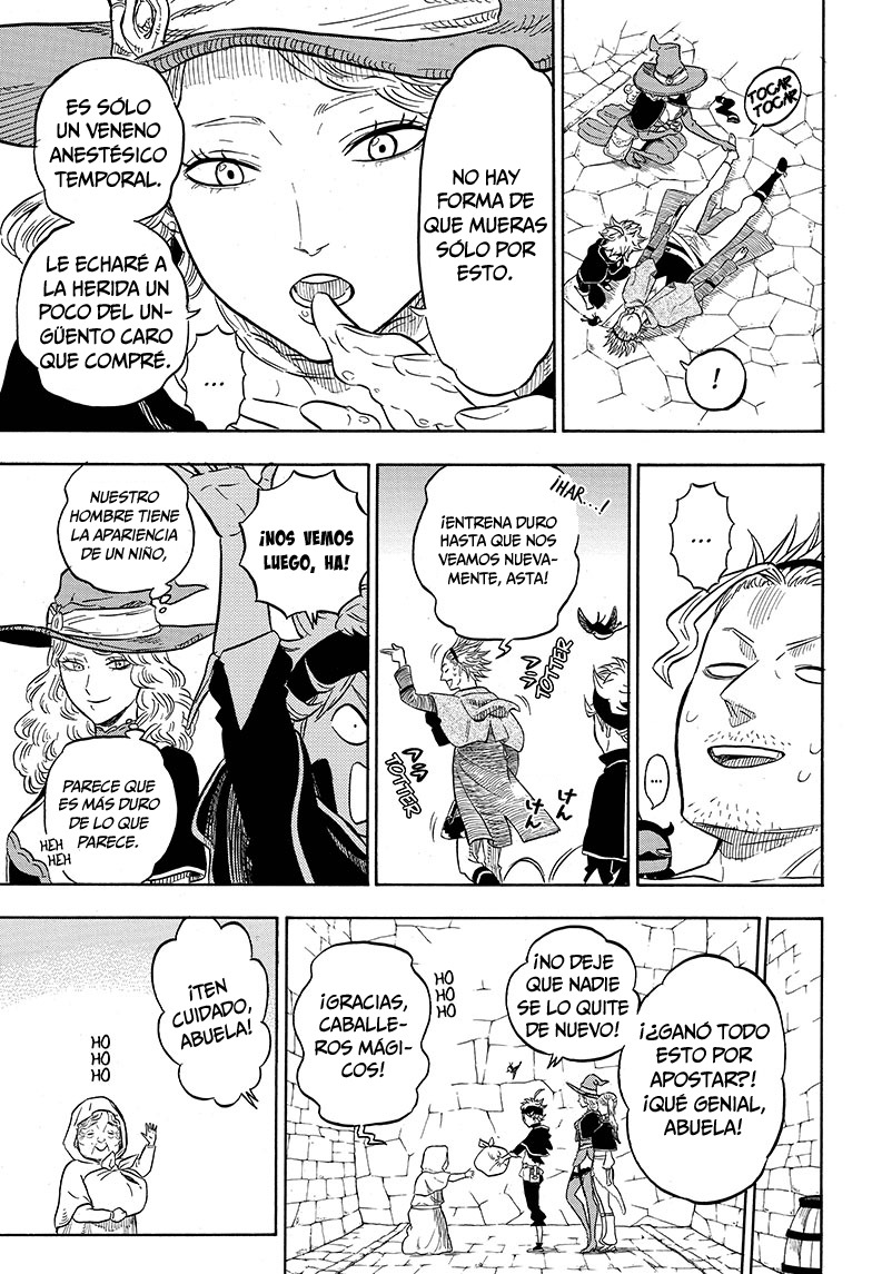 Read Black Clover es Manga Online