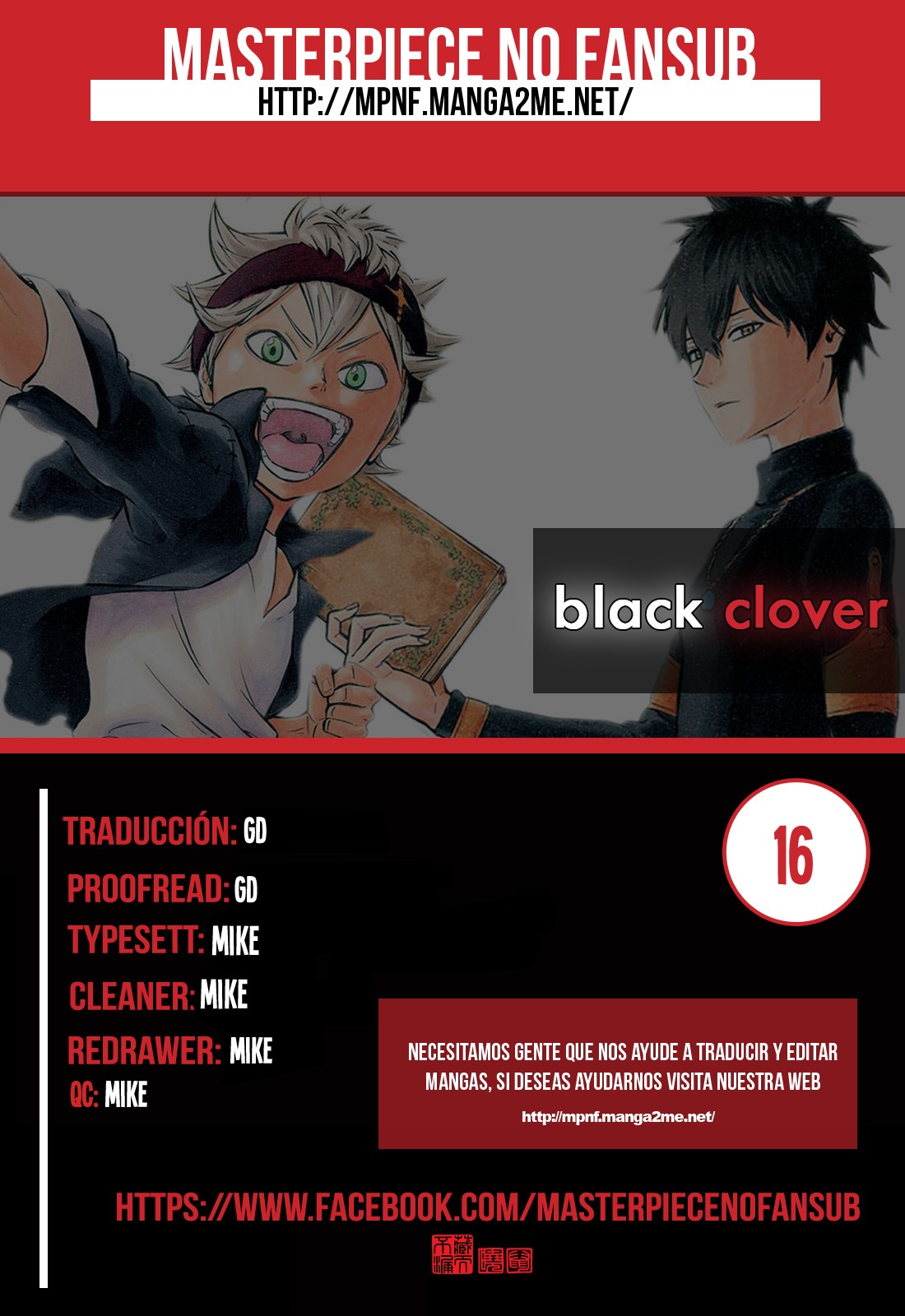 Read Black Clover es Manga Online