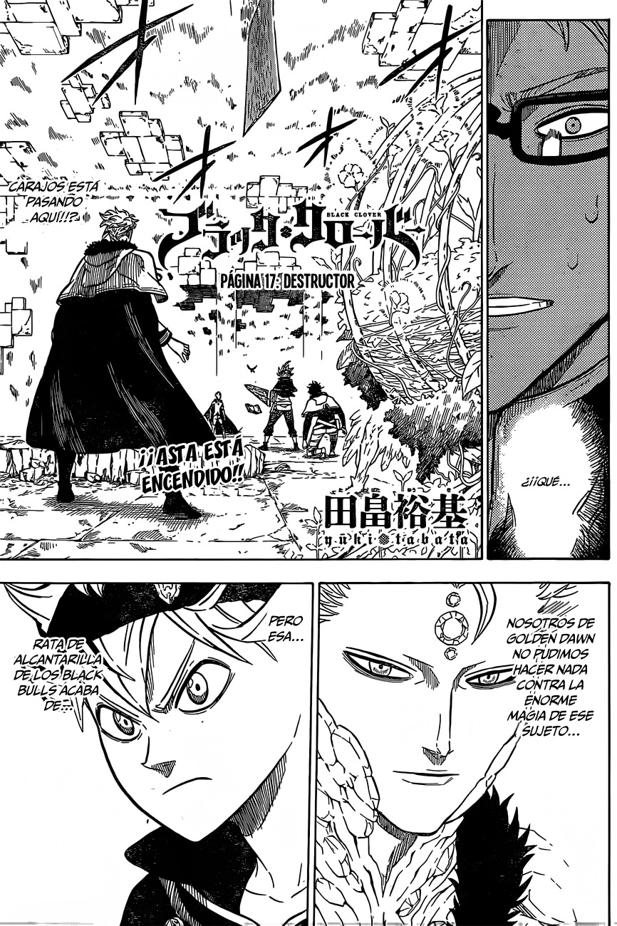 Read Black Clover es Manga Online