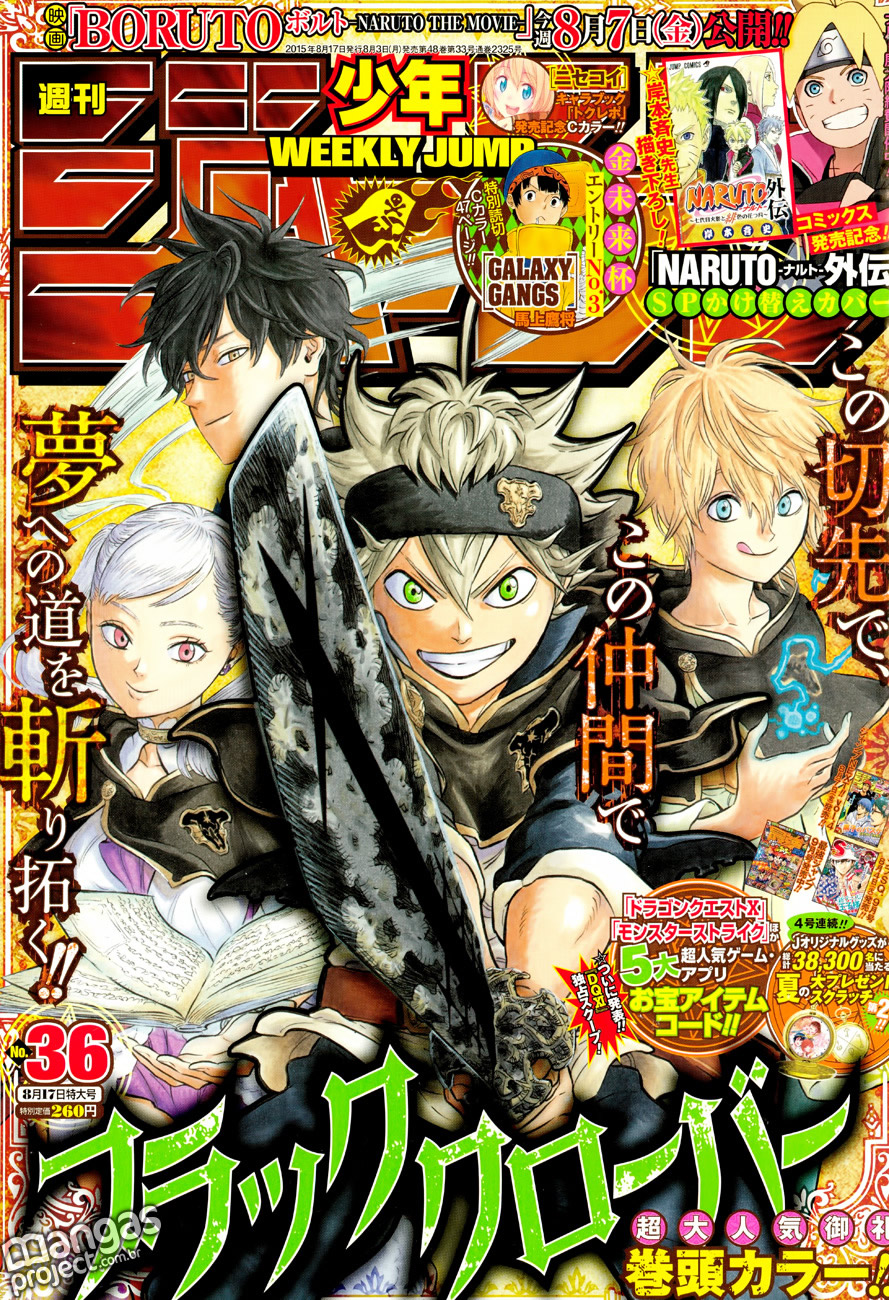 Read Black Clover es Manga Online