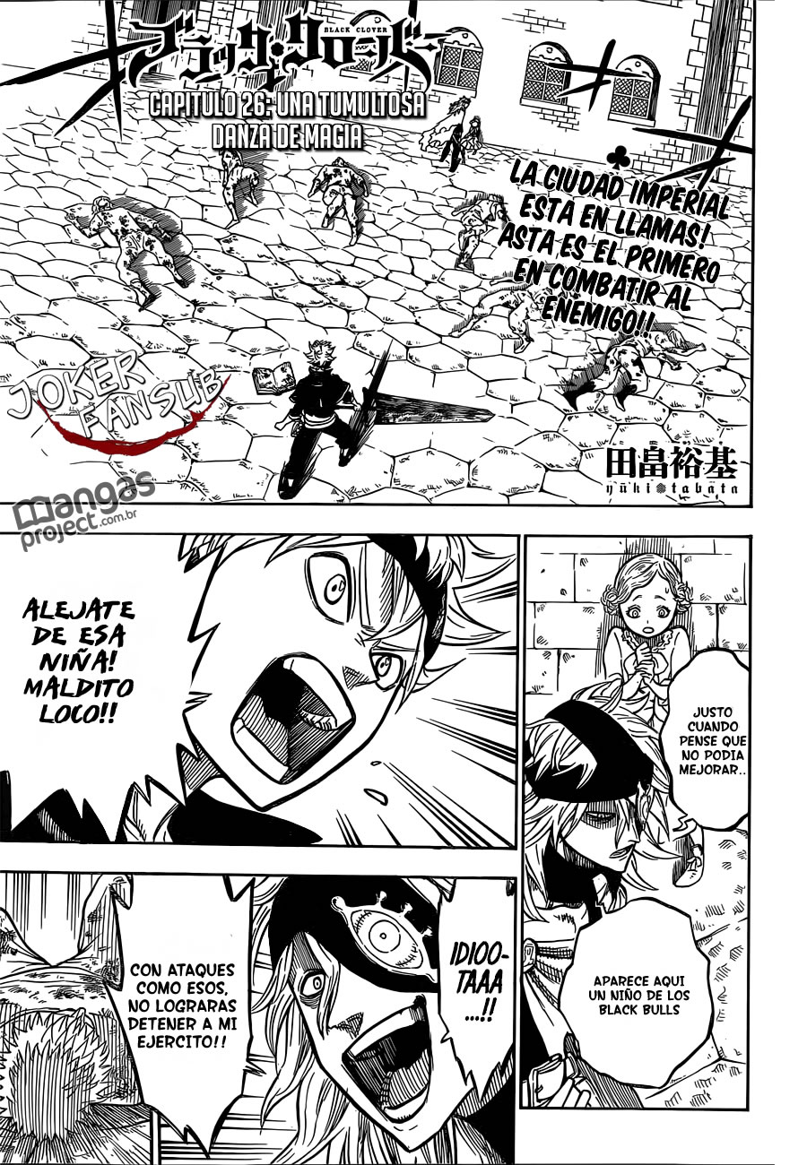 Read Black Clover es Manga Online