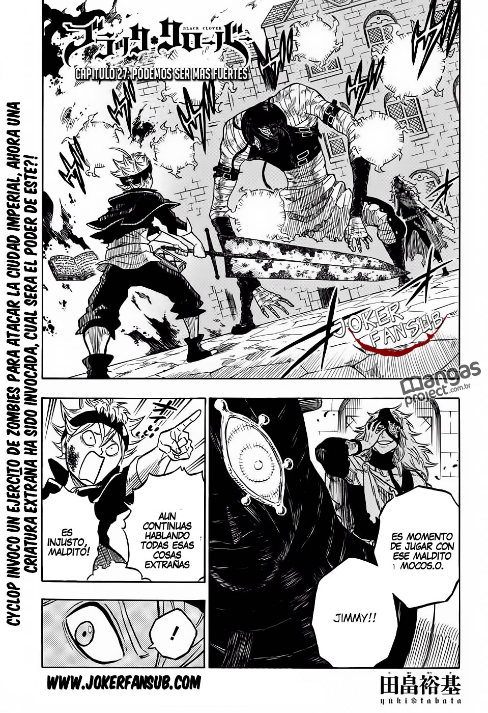 Read Black Clover es Manga Online