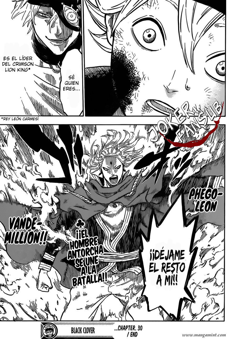 Read Black Clover es Manga Online