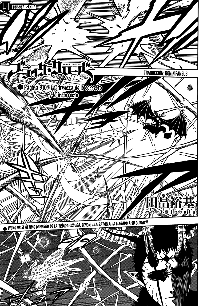 Read Black Clover es Manga Online