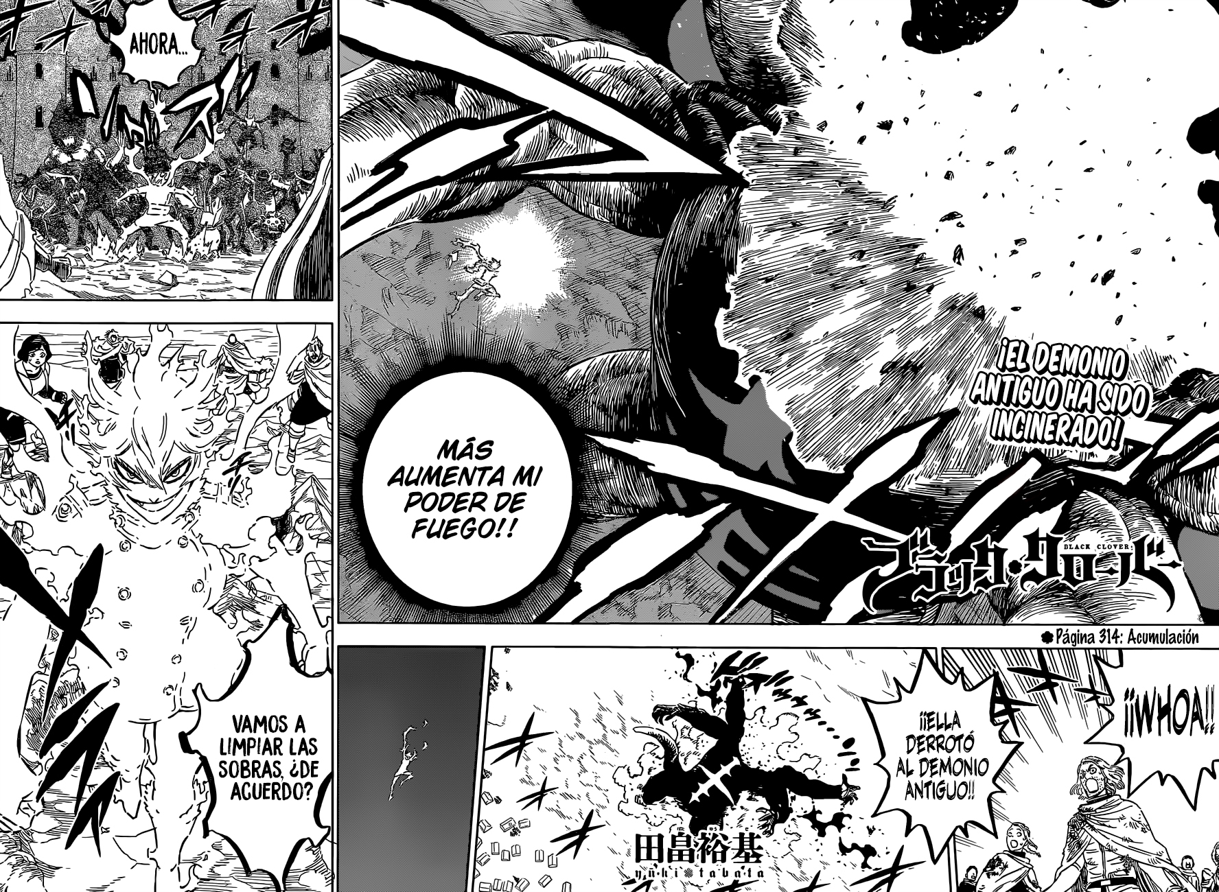 Read Black Clover es Manga Online