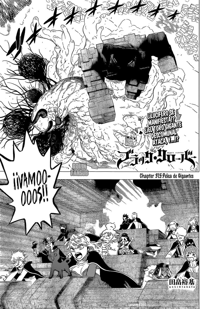 Read Black Clover es Manga Online