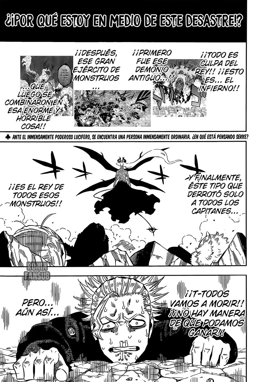 Read Black Clover es Manga Online