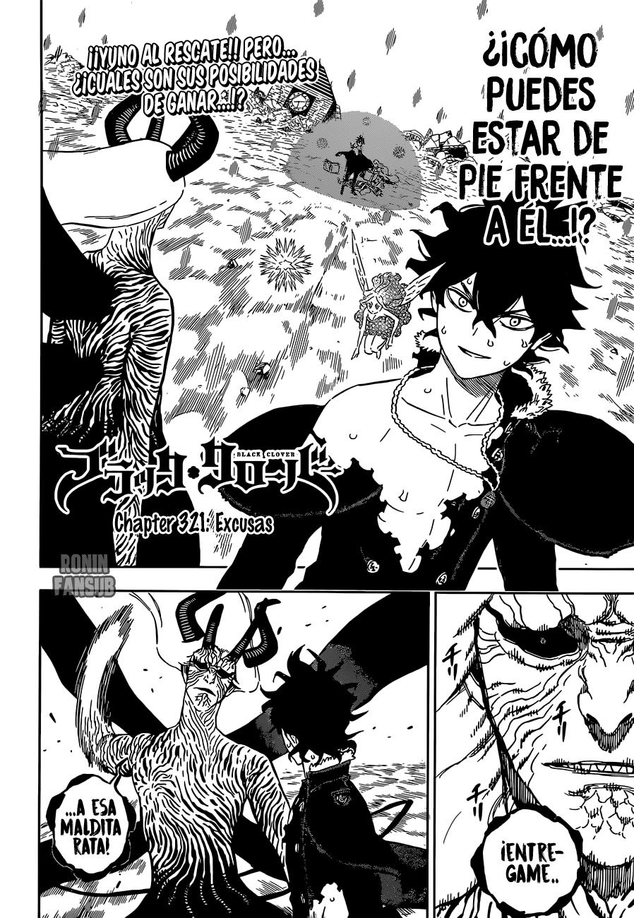 Read Black Clover es Manga Online