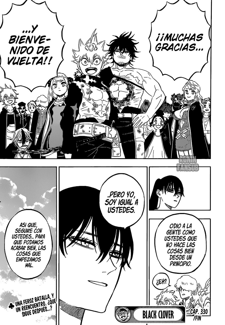 Read Black Clover es Manga Online