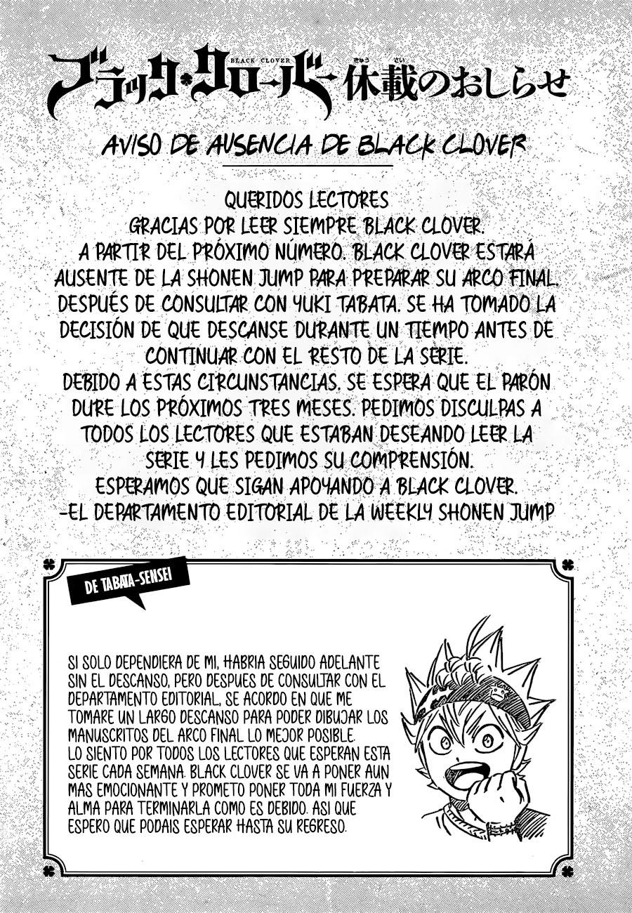 Read Black Clover es Manga Online
